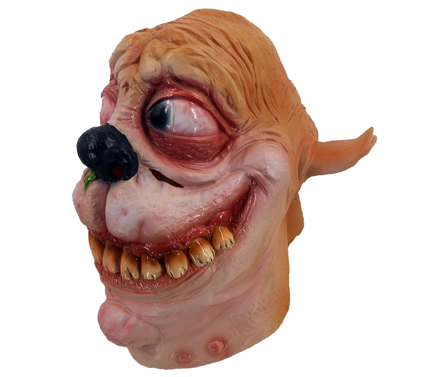 Реалистичная мультяшная полноголовая латексная маска Ren & Stimpy комикс улыбка