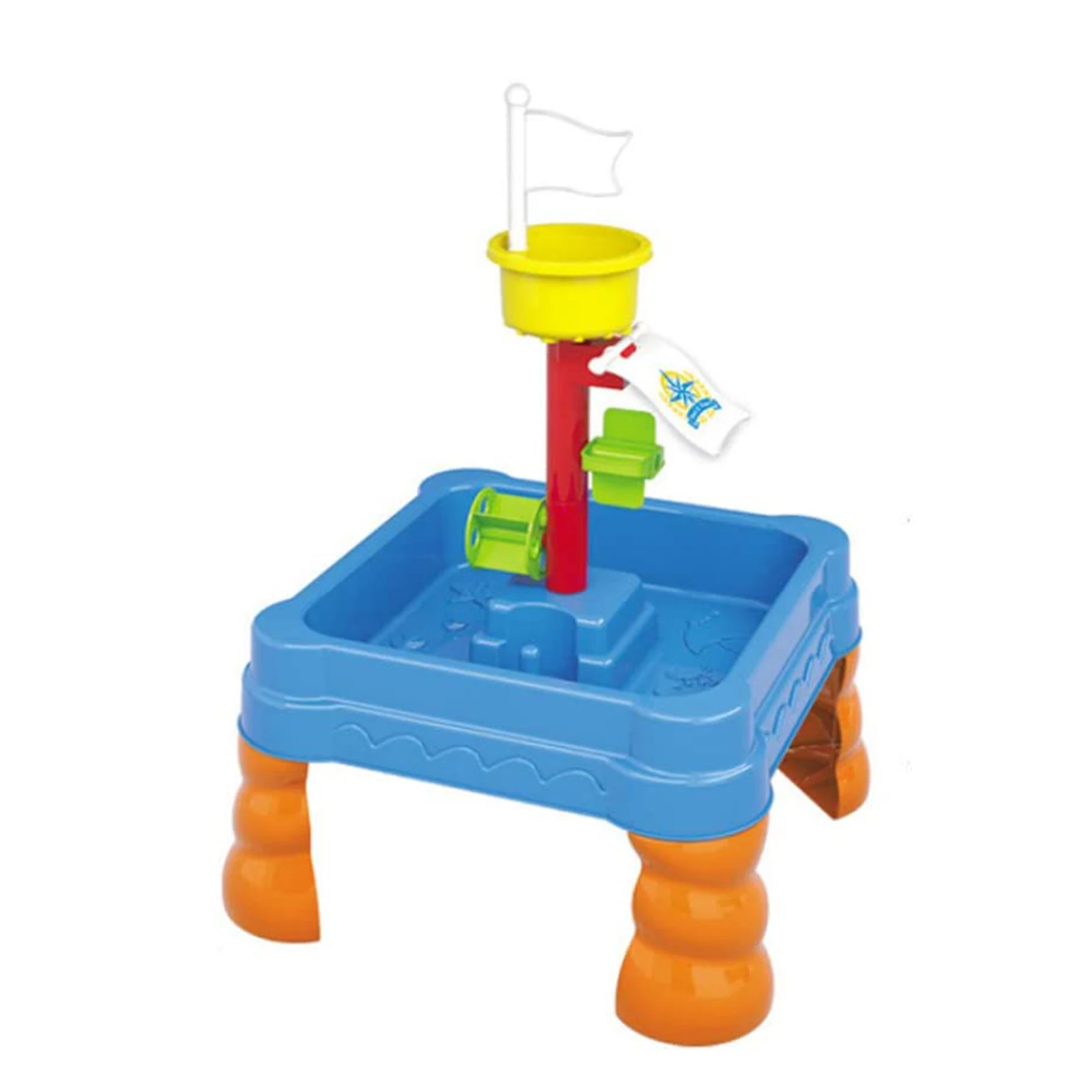 

Novel Toddlers Water Table Beach Bucket Sand Playing Table Summer Beach Seaside Outdoor Game Playing Water Sand Table For Kids