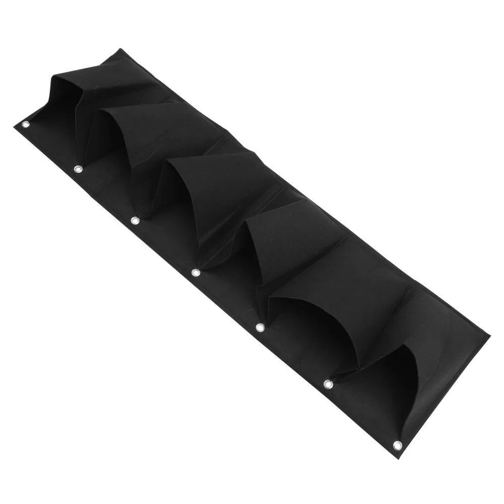 

1 Pc Multi-pocket Planting Pouch Vertical Planting Bag Wall Hanging Planting Bag