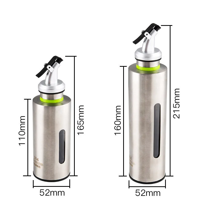 Горшки для масла из нержавеющей стали 250 мл бутылка приправ Диспенсер соуса