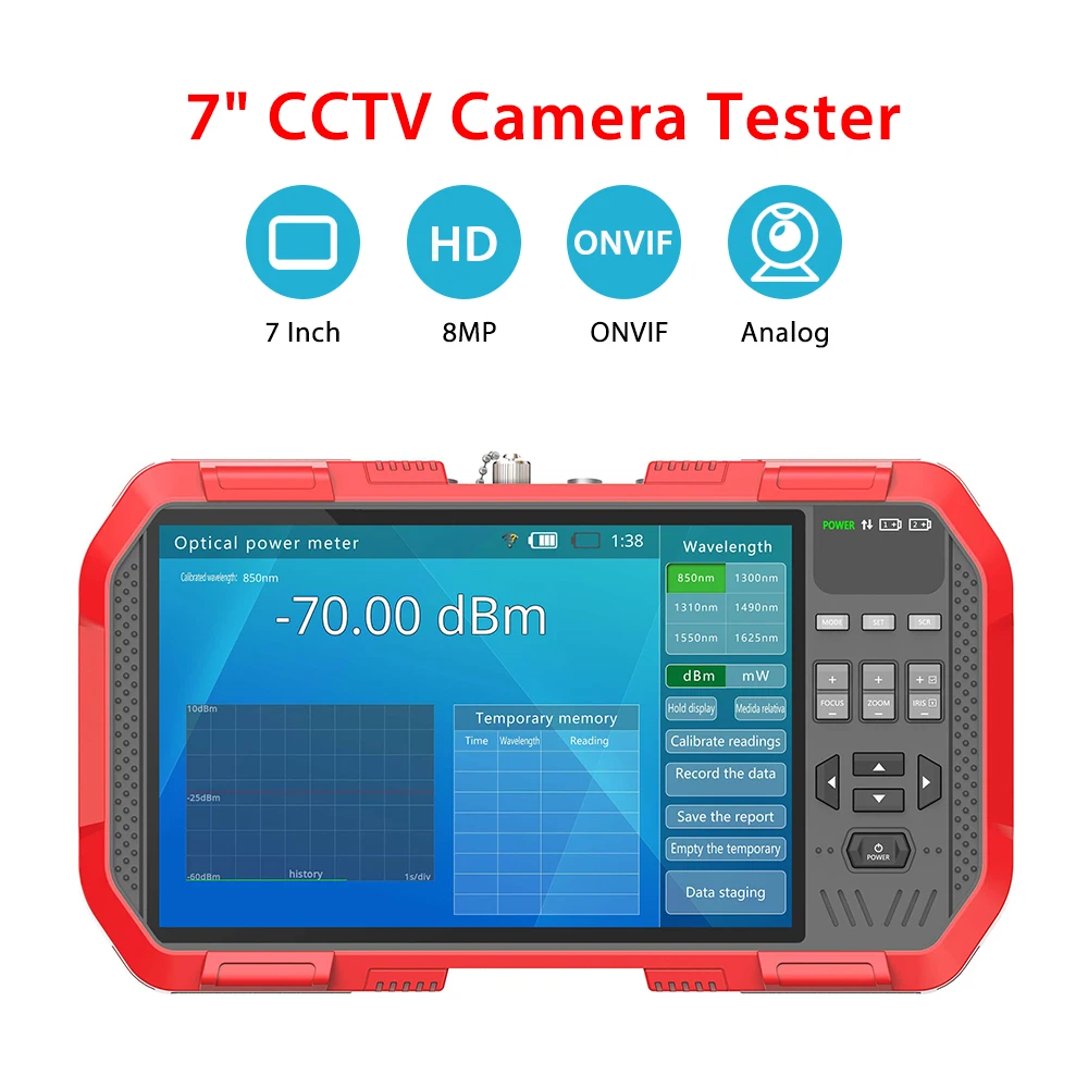 4в1 " IP CCTV камеры тестер TVI CVI аналоговая AHD комбинированный монитор ptz poe Безопасности cam видео кабель тестирование камера HDMI тестер