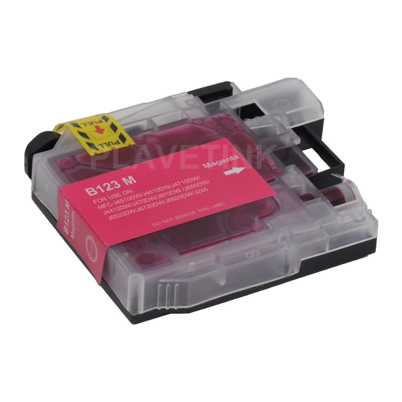 Plavetink полный чернила LC123 LC 123 картриджи для Brother MFC J650DW J6720DW J6520DW DCP J4110DW J552DW J752DW