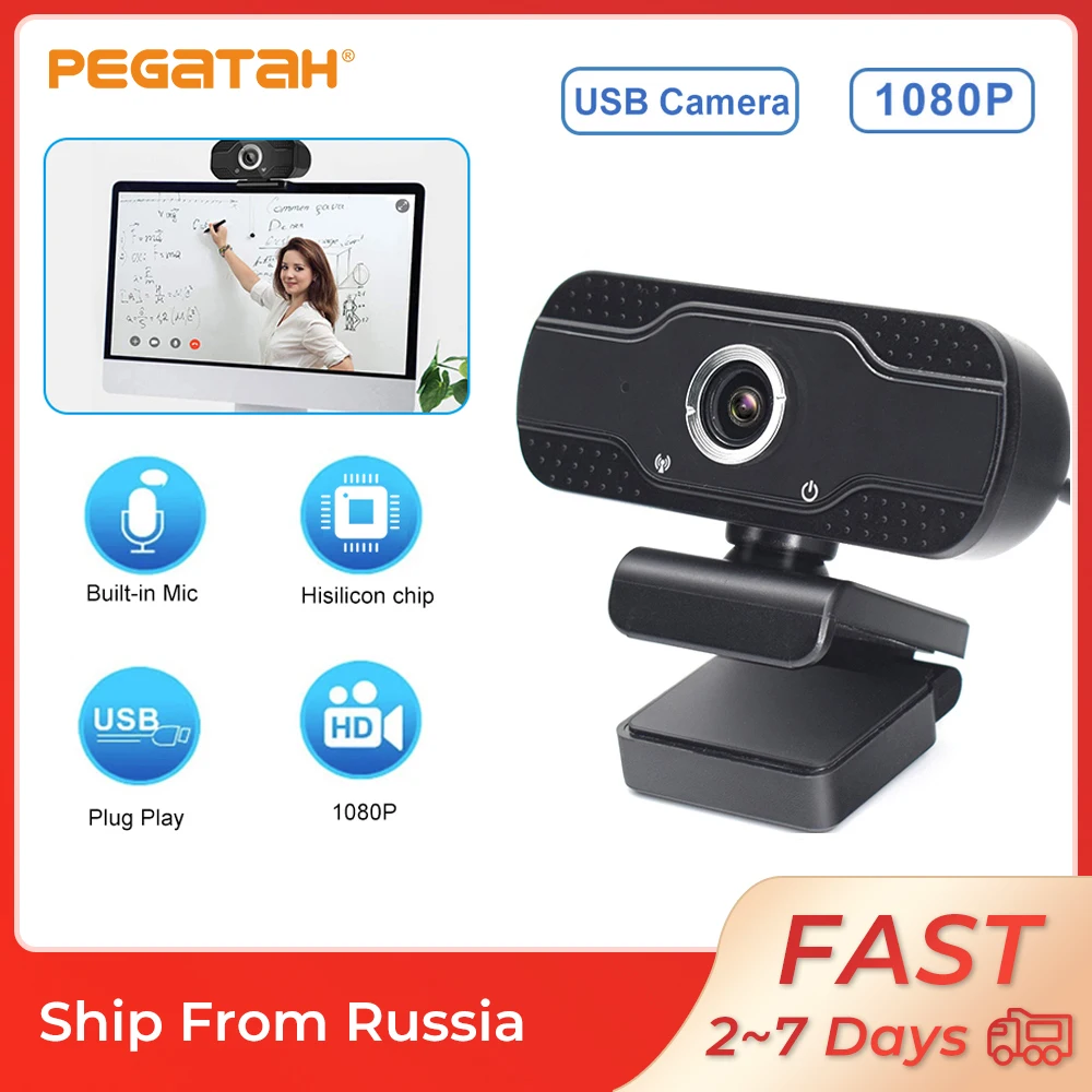 

1080P Full HD HisiliconChip webcam mini USB Camera Web with microphone web camera Auto Focu Computer WebCamera usb Webcam for PC