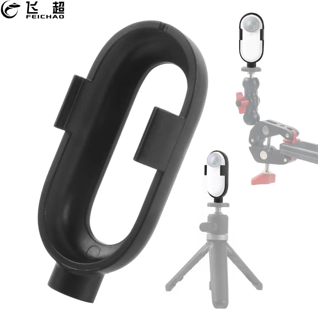 

1/4" Thread Camera Protective Shell Camera Plastic Frame Mount Holder For Insta360 GO 2 Action Camera Photography Accessories