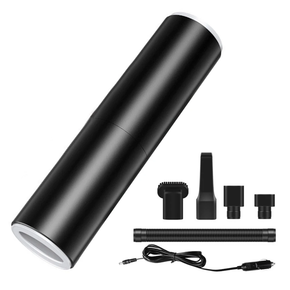 

Portable Handheld Vacuum Cleaner 120W Car Charger Plug-in Vacuum with HEPA Filter for Car Room Cleaning