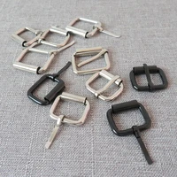 10pcslot 20mm 25mm metal pin buckle adjuster for bag handbag cat dog collar sewing garment accessory leather straps belt buckle