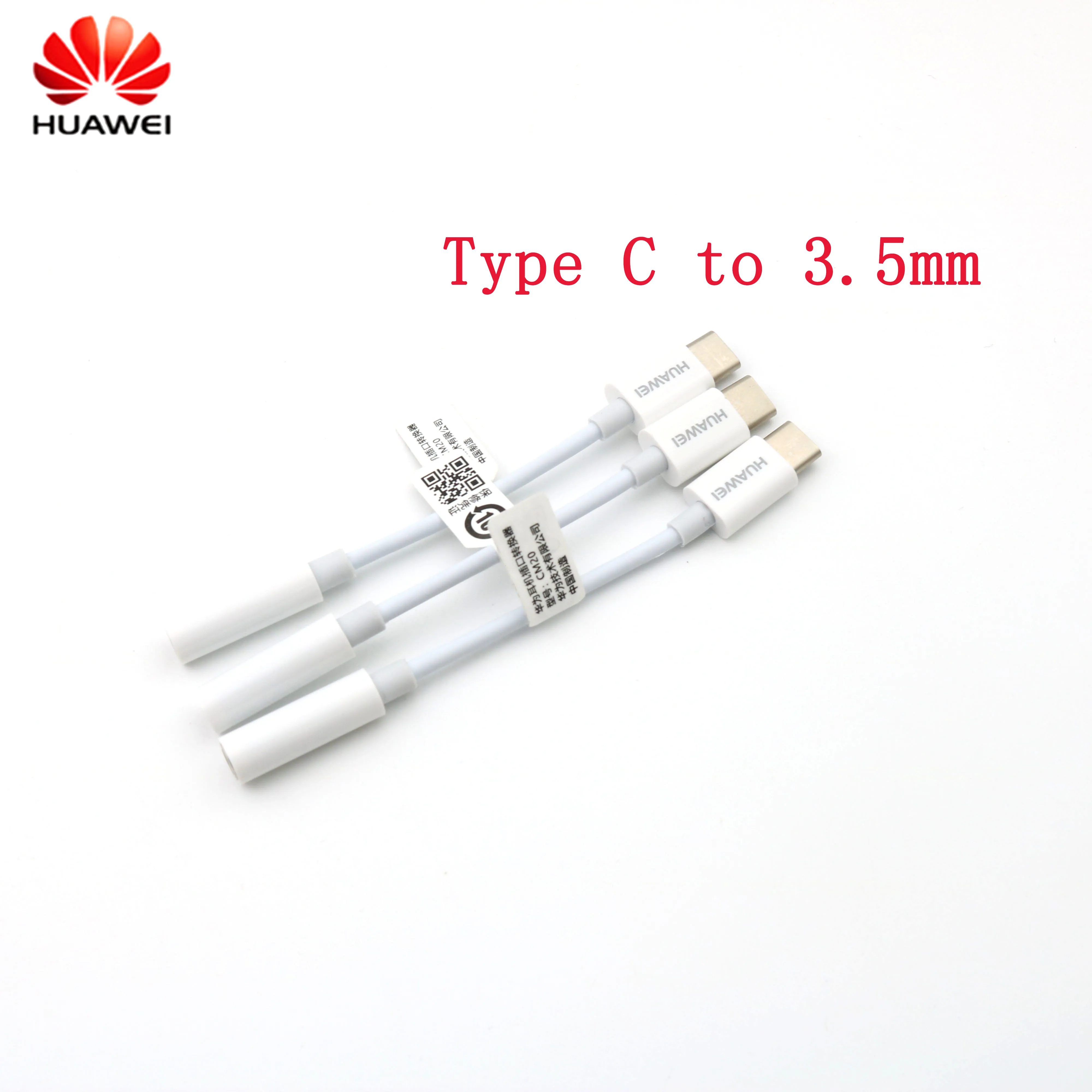 Huawei USB конвертер для наушников адаптер телефона оригинальный аудиокабель 3 5 мм