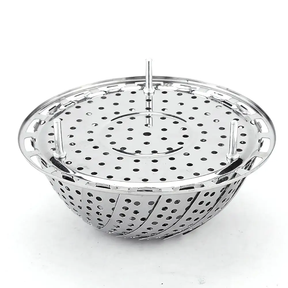 Из нержавеющей стали паровой корзина для продуктов сетчатый отпариватель