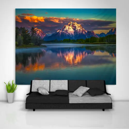 

Гора гобелен с пейзажем искусство Настенный декор для дивана