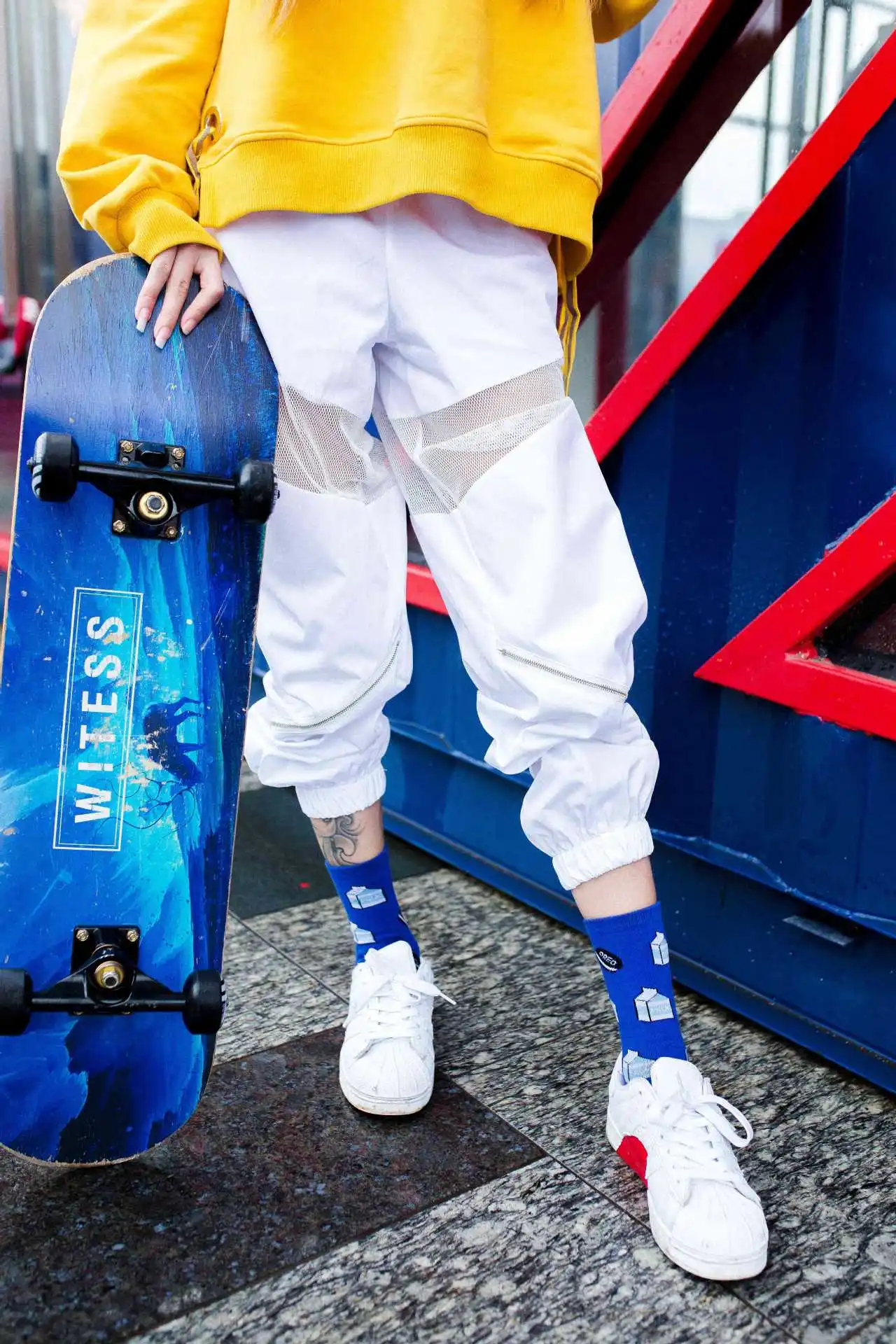 Новые модные женские носки Забавные милые Мультяшные с фруктами бананами