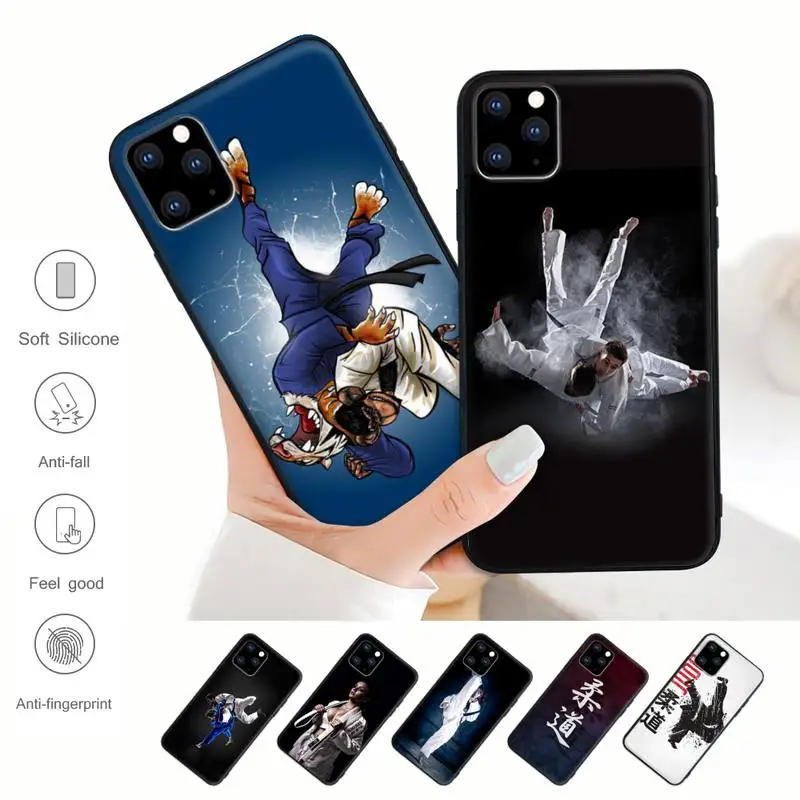 

Чехол для телефона Judo для IPhone 13 Mini 12 11 Pro Max Xs X Xr 7 8 Plus Se 2020, силиконовый чехол