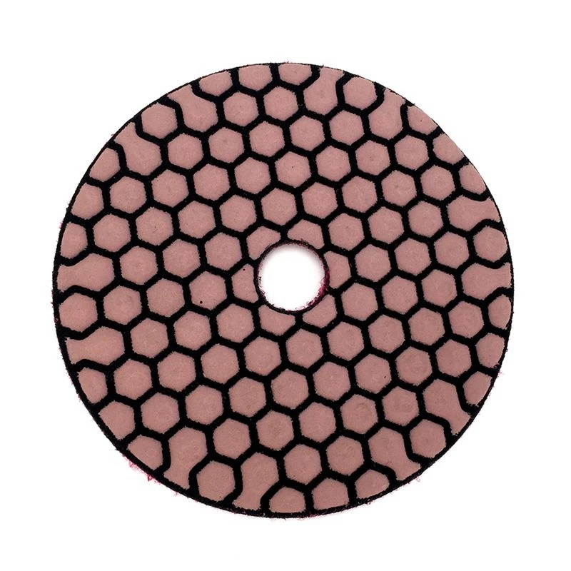 6 Pcs 100 Mm Dry Polishing Pad 4 Inch Sharp Type Diamond Pads For Granite Marble Sanding Disc Stone | Инструменты