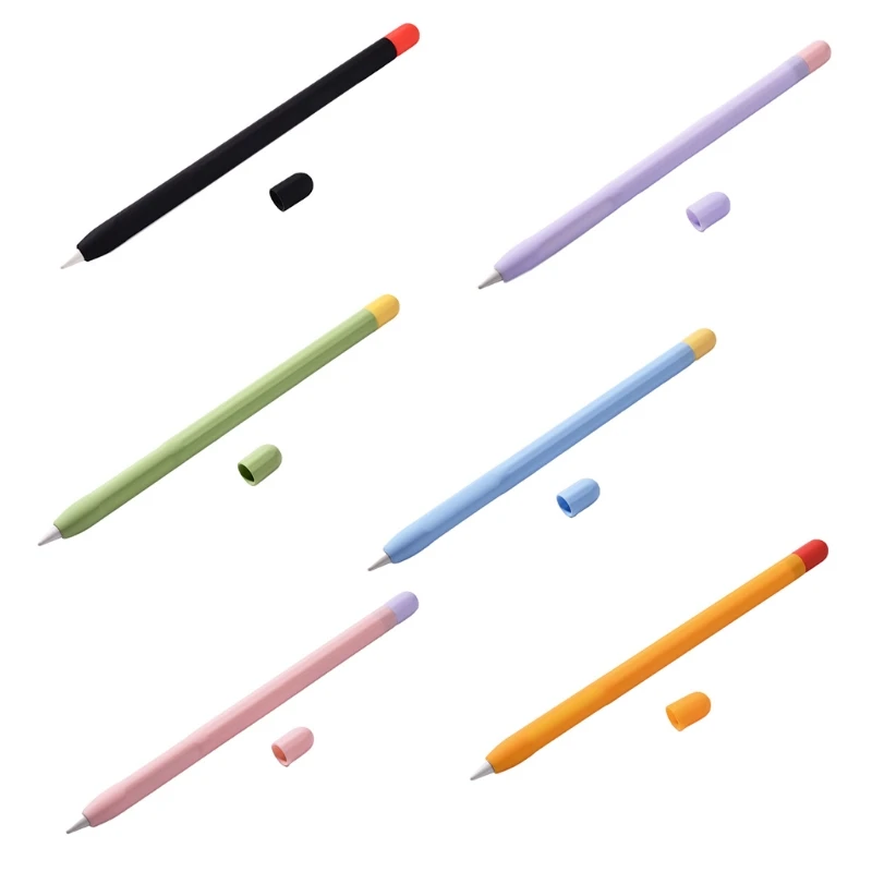 

Portable Silicone Grip Soft Case Holder Skin Pen Cover for ipad Pencil 1st Gen