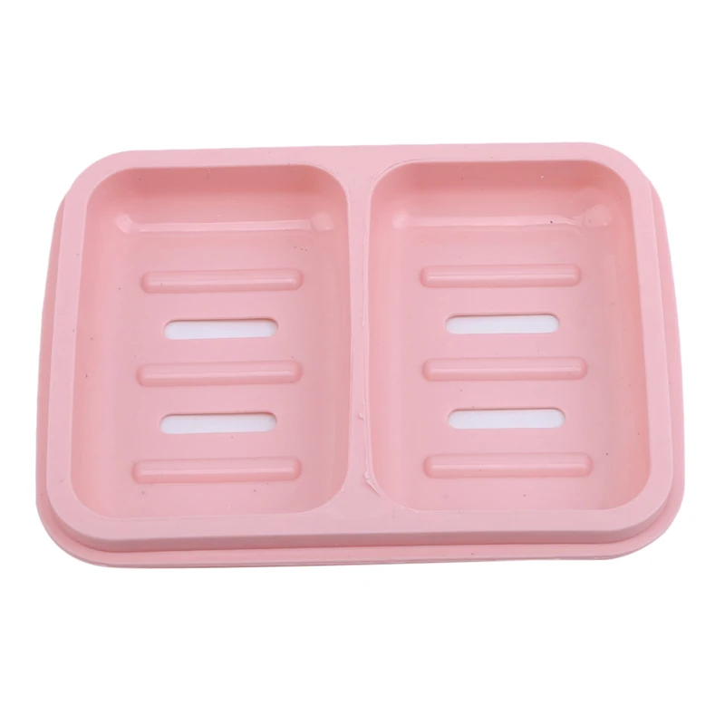 1 шт. герметичный дизайн мыльницы коробка портативная двухъярусная