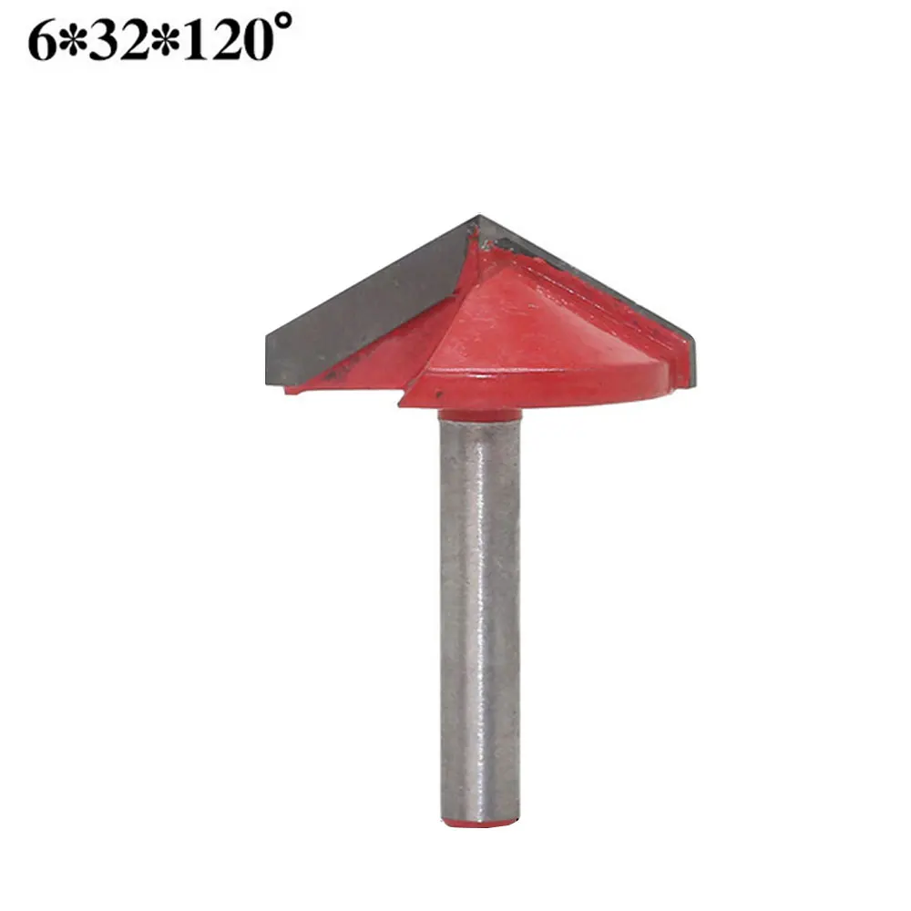 Хвостовик деревообрабатывающий фрезерный станок Концевая фреза с ЧПУ V паз набор