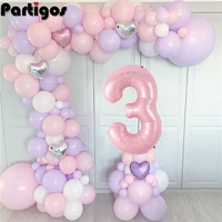 118pcs macaron balloon chain kit oh baby shower boy or girl balloon arch kit balloon garland it my first birthday balloons set
