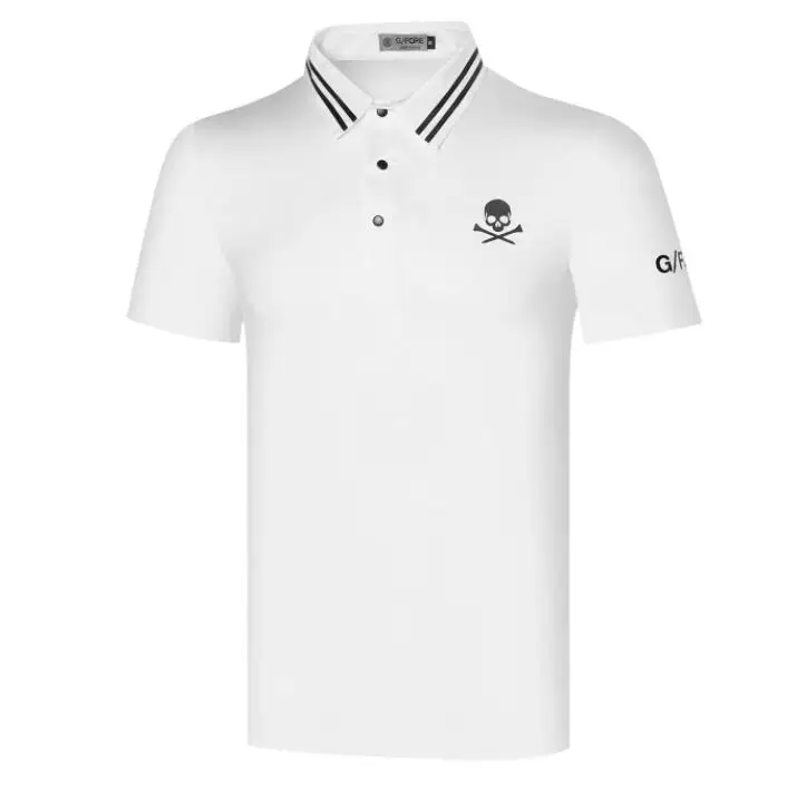 

Men's golf shirt quick drying short sleeve polo shirt golf clothing quick dry sports leisure collar T-shirt