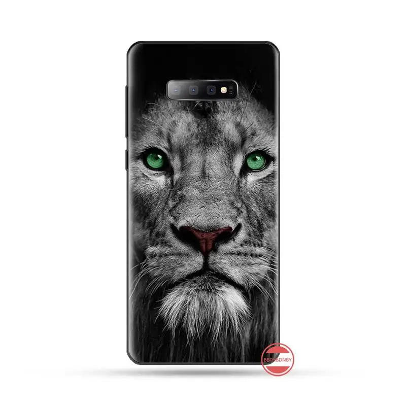 Мягкий силиконовый чехол для телефона из ТПУ с изображением животного короля