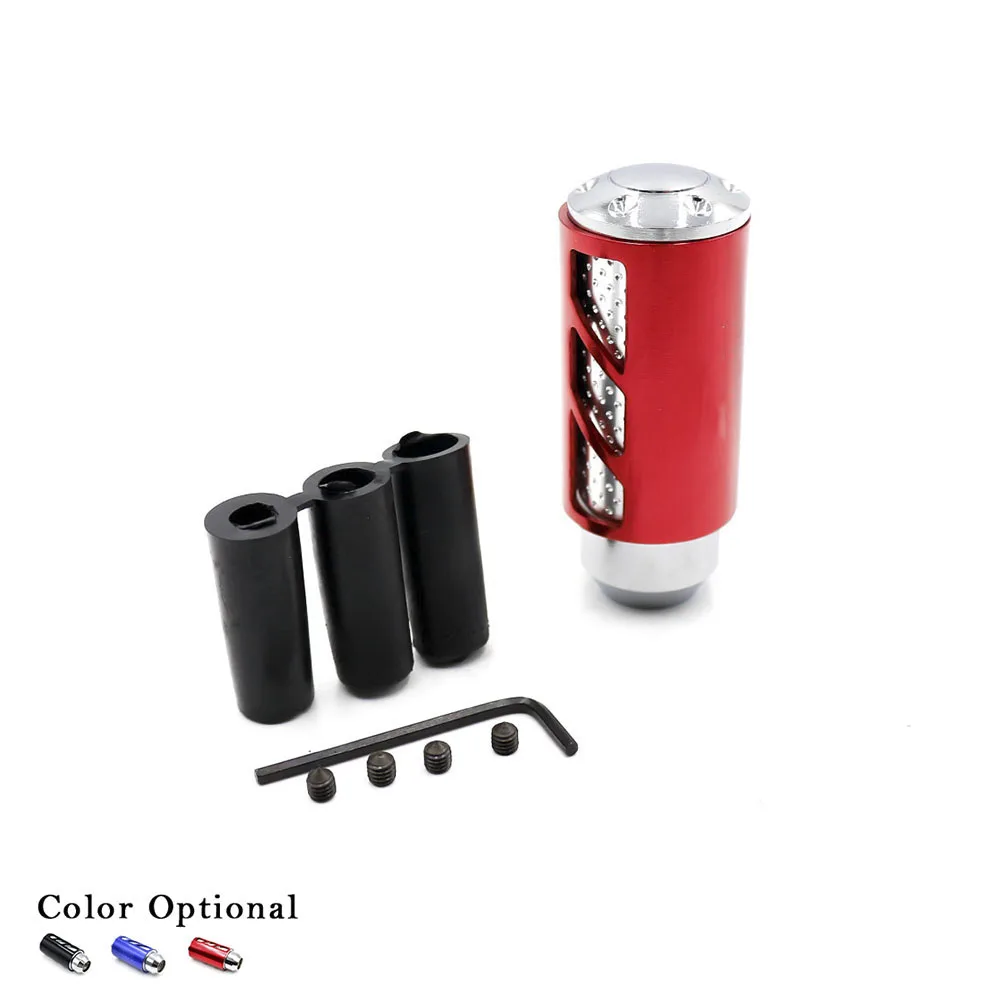 

Universal Aluminum Alloy Gear Shift Knob Gearshift Shifter Stick Lever Headball MT Pen POMO ARM MOMO for TOYOTA