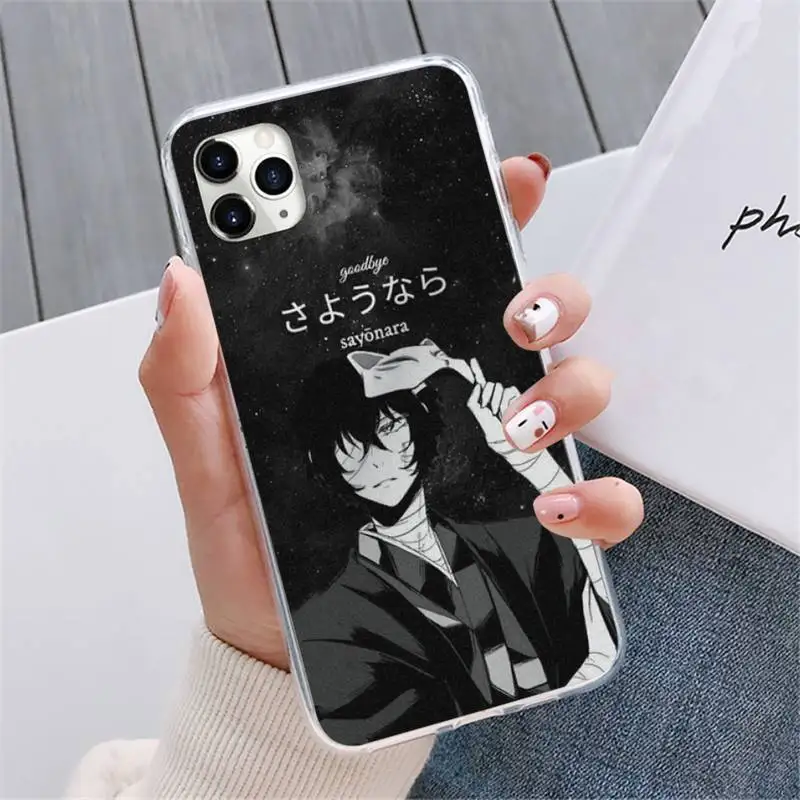 

Bungou Stray Dogs Phone Case For iphone 12 5 5s 5c se 6 6s 7 8 plus x xs xr 11 pro max mini