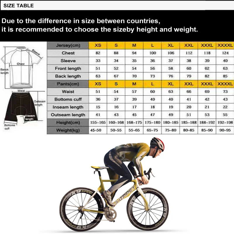 

gradient yellow cycling jersey men short sleeve team bicycle jersey 2021 triathlon cycle uniform shirt mtb bike t-shirt clothing