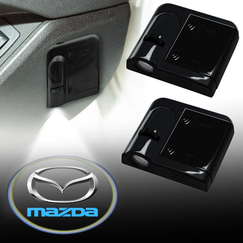 

2 шт., Автомобильные светодиодные ламсветильник для Mazda 3, 5, 6, 323, 626