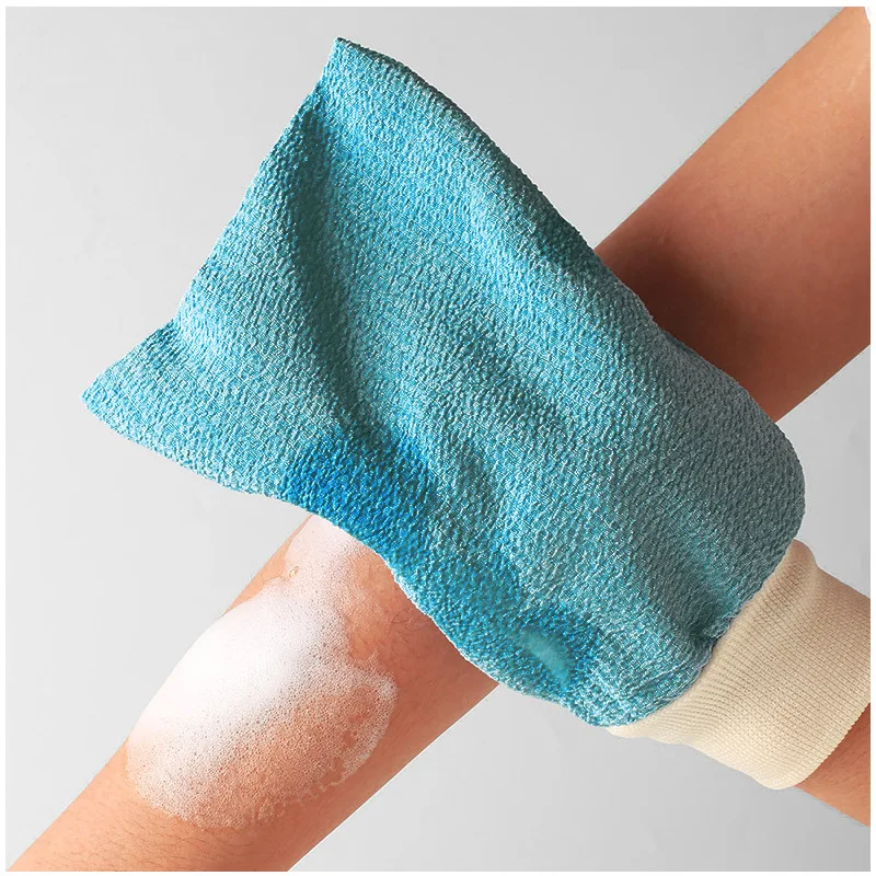 Bath towel strong thick scrub bath cloth anti-abrasive gloves household bathroom bathing and scrubbing tools massage skin |