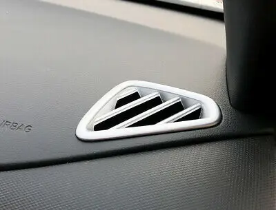 

ABS Matte Interior Front Air Vent Cover Trim 2pcs For Hyundai Kona 2017-2020