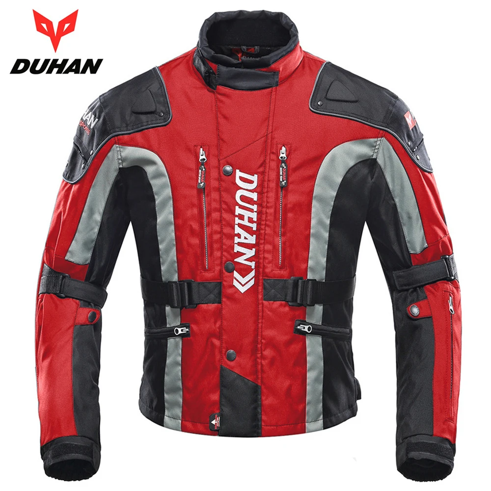 Куртка мужская зимняя мотоциклетная непромокаемая с защитой от падения |