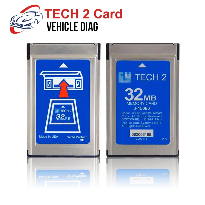 Для GM Tech2 карта с программным обеспечением для Holden/Opel/GM/SAAB/ISUZU/Suzuki 32 Мб карта памяти для GM Tech 2 сканер диагностический инструмент