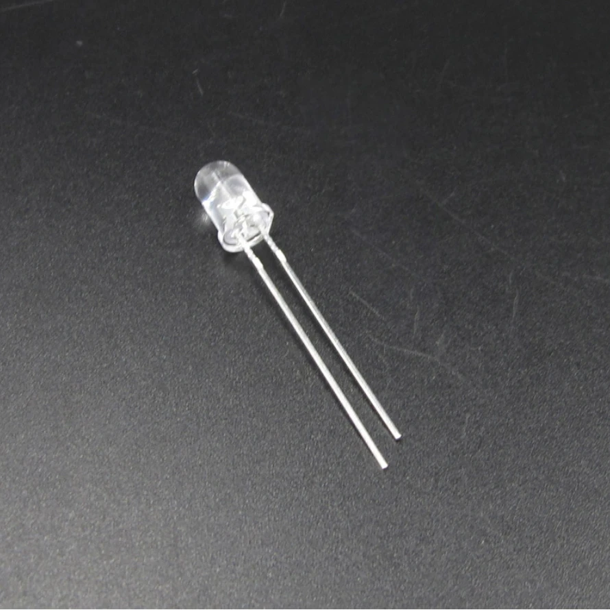 

2 PCS-20A 5mm 365nm Round UV rays LED lamp Purple Light LED Lamp Diodes NEW