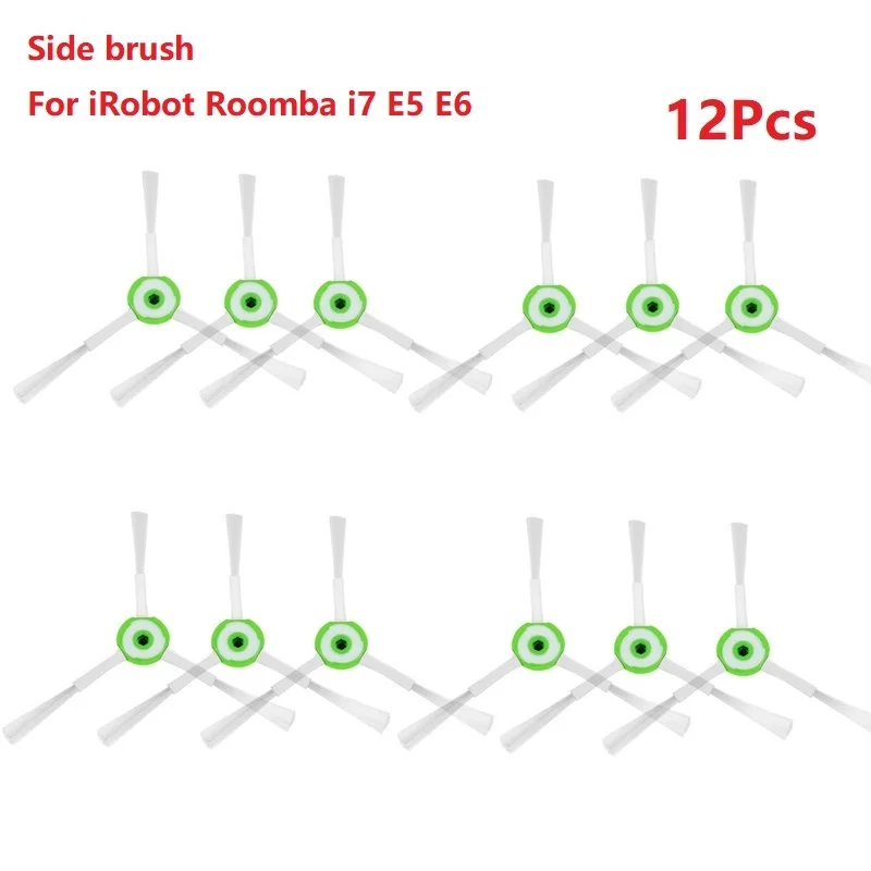 

Side + Brush Replacement Robot Vacuum Cleaner Parts Accessories For iRobot Roomba i7 i3 E5 E6 I Series