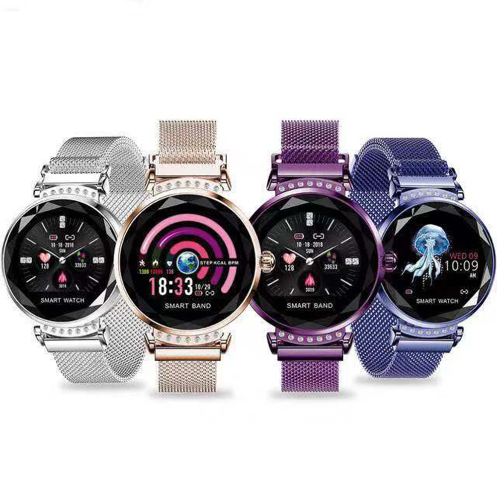 

H2 Smart Watch Women Physiology Periodic Monitor Blood Pressure Heart Rate Waterproof woman Smartwatch for Android IOS