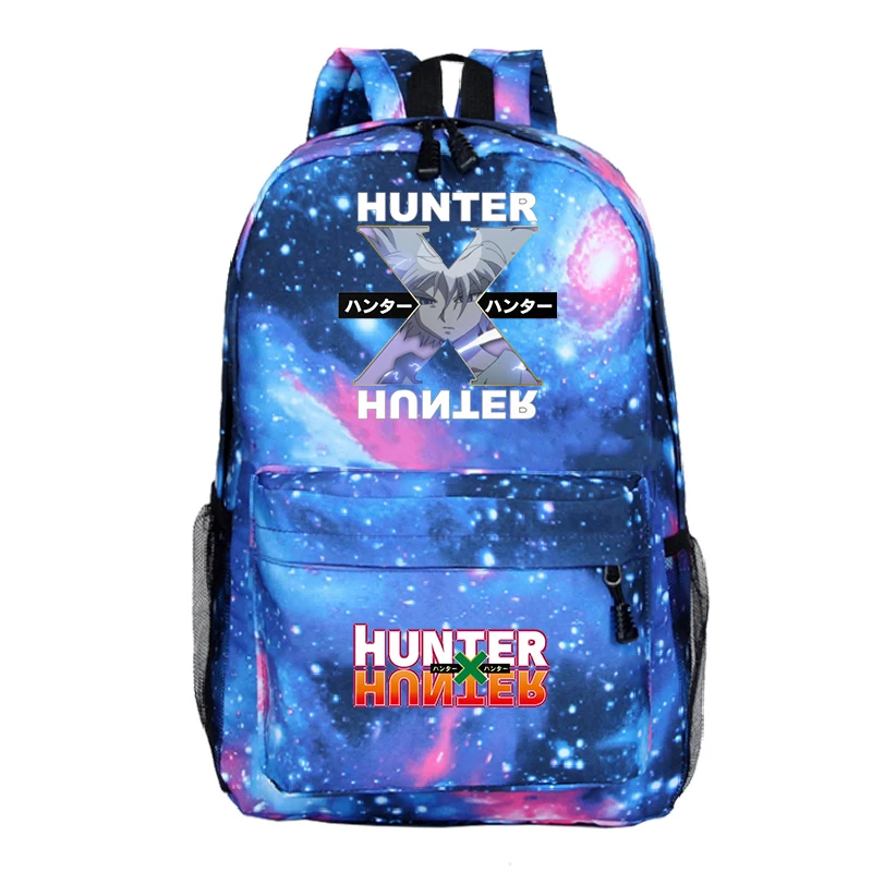 Hot Sale HUNTER X Backpack Teens Boys Girls School Bag New Pattern Laptop Mochila Men Women Travel Bags Daily Rucksack | Багаж и сумки