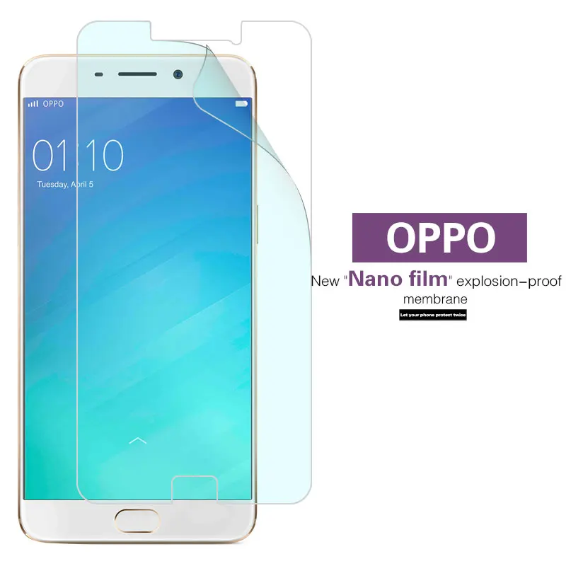 Противовзрывная мягкая нано-пленка из ТПУ для OPPO F1 F1S F3 F5 F7 Plus YOUTH Find 3 X905 5 X909 7 9 X9009 X
