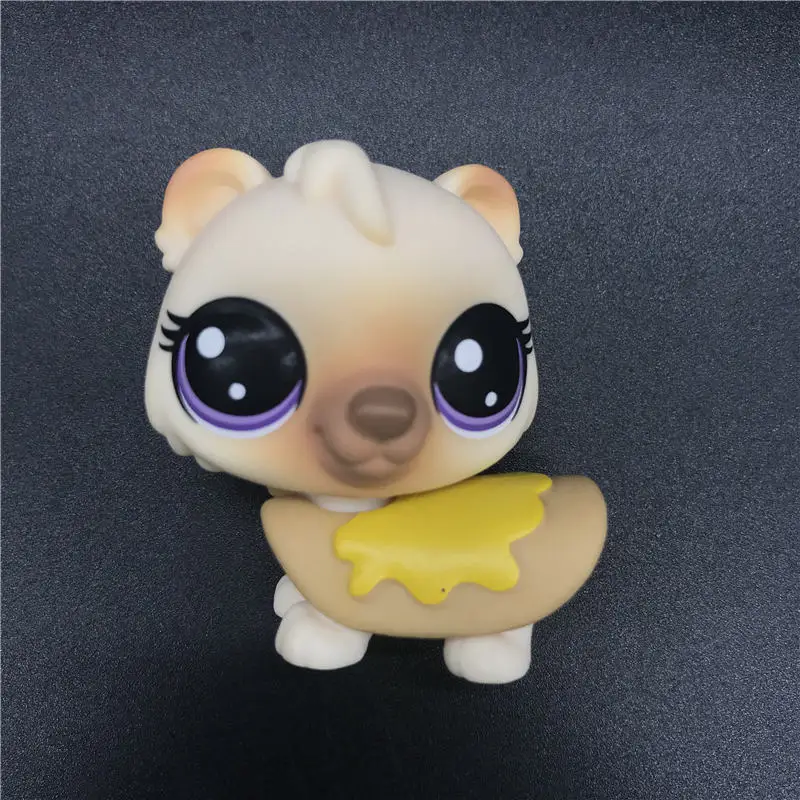 LPS фигурка игрушки фигурка животного игрушка котенок пони пуп мультфильм фильм Животное действие мини игрушка Коллекция Редкие Гламурные детские игрушки подарок - Цвет: Фиолетовый