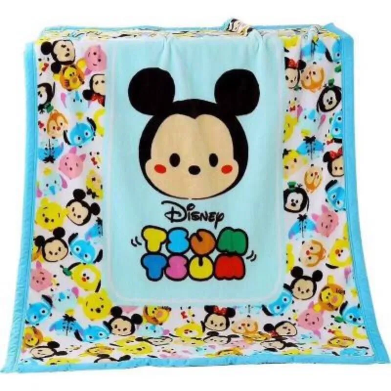 Disney Микки и Минни Маус Мышь коралловые флисовые плюшевые одеяло на кровать/диван