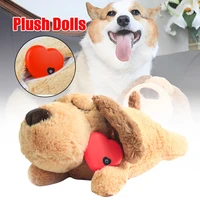 puppy toy with heartbeat puppies separation anxiety dog toy soft plush sleeping buddy behavioral aid toy g10