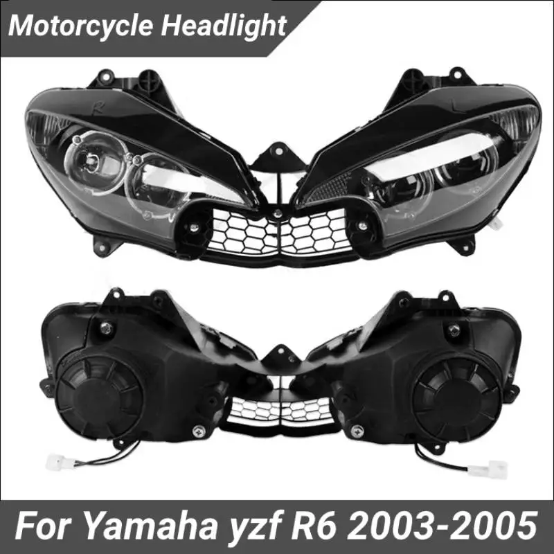Передняя фара в сборе для мотоцикла Yamaha YZFR6 YZF R6 2003 2004 2005 |