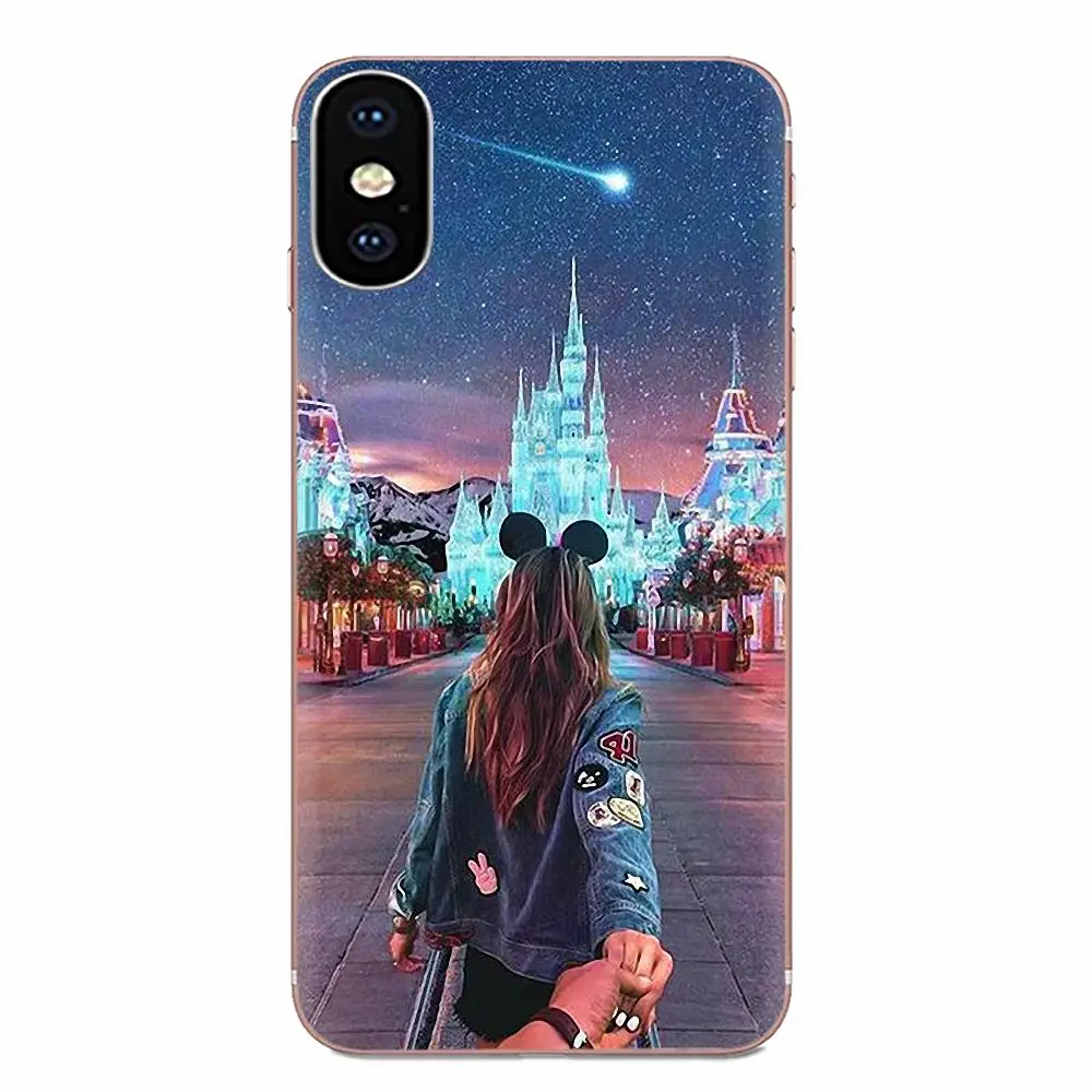 Для Xiaomi Redmi Note 8 8A 8T 10 K30 5G Мягкий ТПУ Модный чехол с принтом мир Золушкой замком