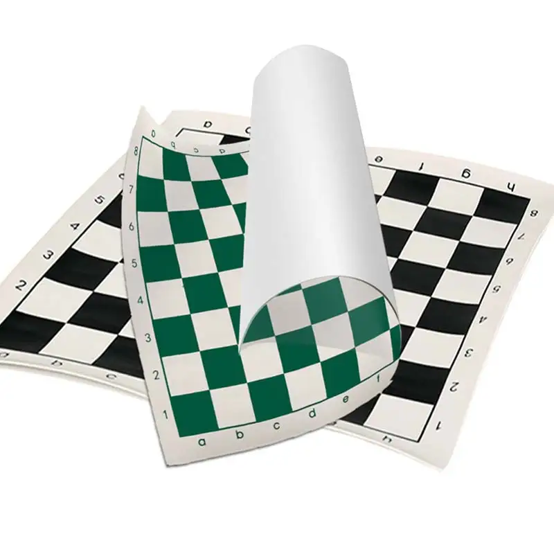 

34.5x34.5cm/42x42cm PVC Leather Tournament High Quality Educational Chess Board For Children's Educational Games