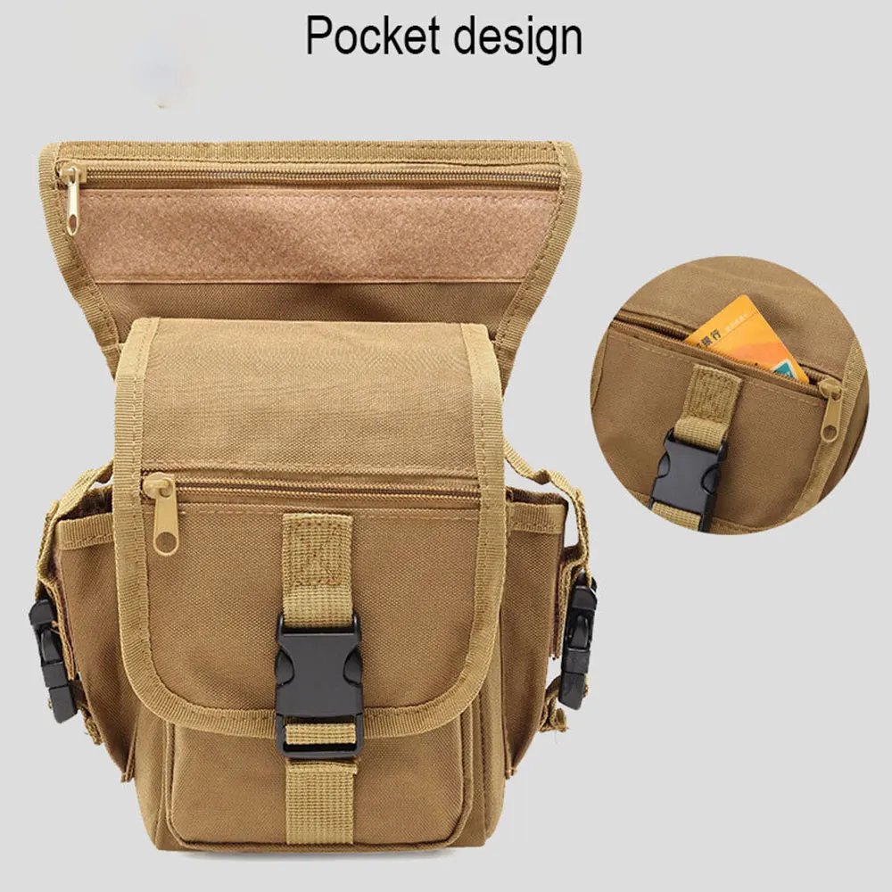 

Hunting Bag Military Waterproof Travel Belt Bag Tactical Ultralight Camouflage For leg Bags Tacticals Outdoor Hunt Accessories