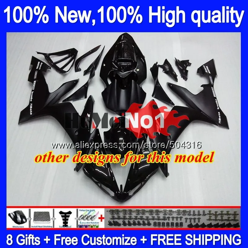 Корпус для YAMAHA YZF R 1 1000 CC YZF-1000 YZF1000 9MC.82 1000CC R1 YZF-R1 YZFR1 2004 2005 04 05 06 красный черный