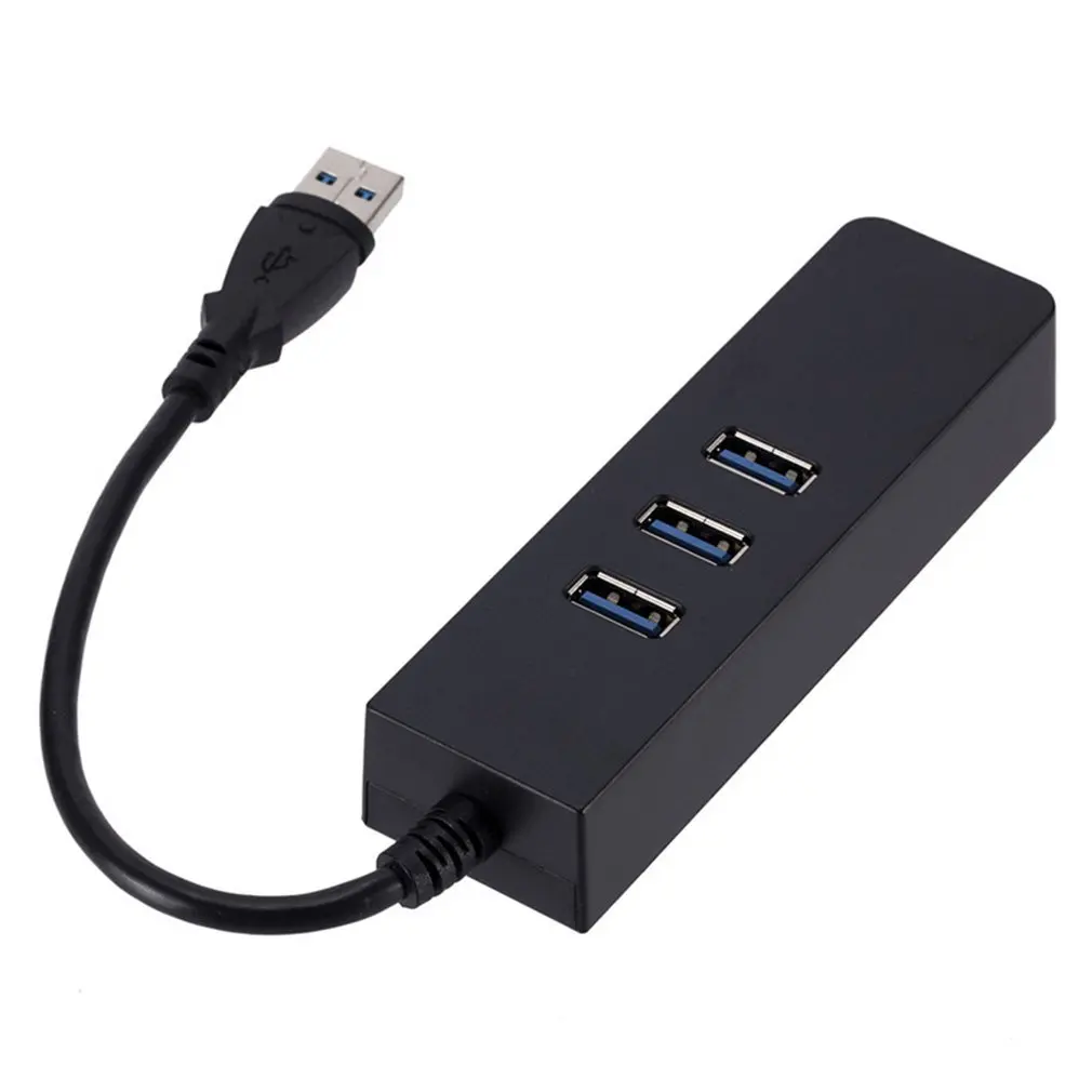 Концентратор USB Type C 3,0 USB разветвитель 3 порта Высокоскоростной адаптер для передачи данных Компьютерные аксессуары для Ethernet LAN RJ45 кабель Fo