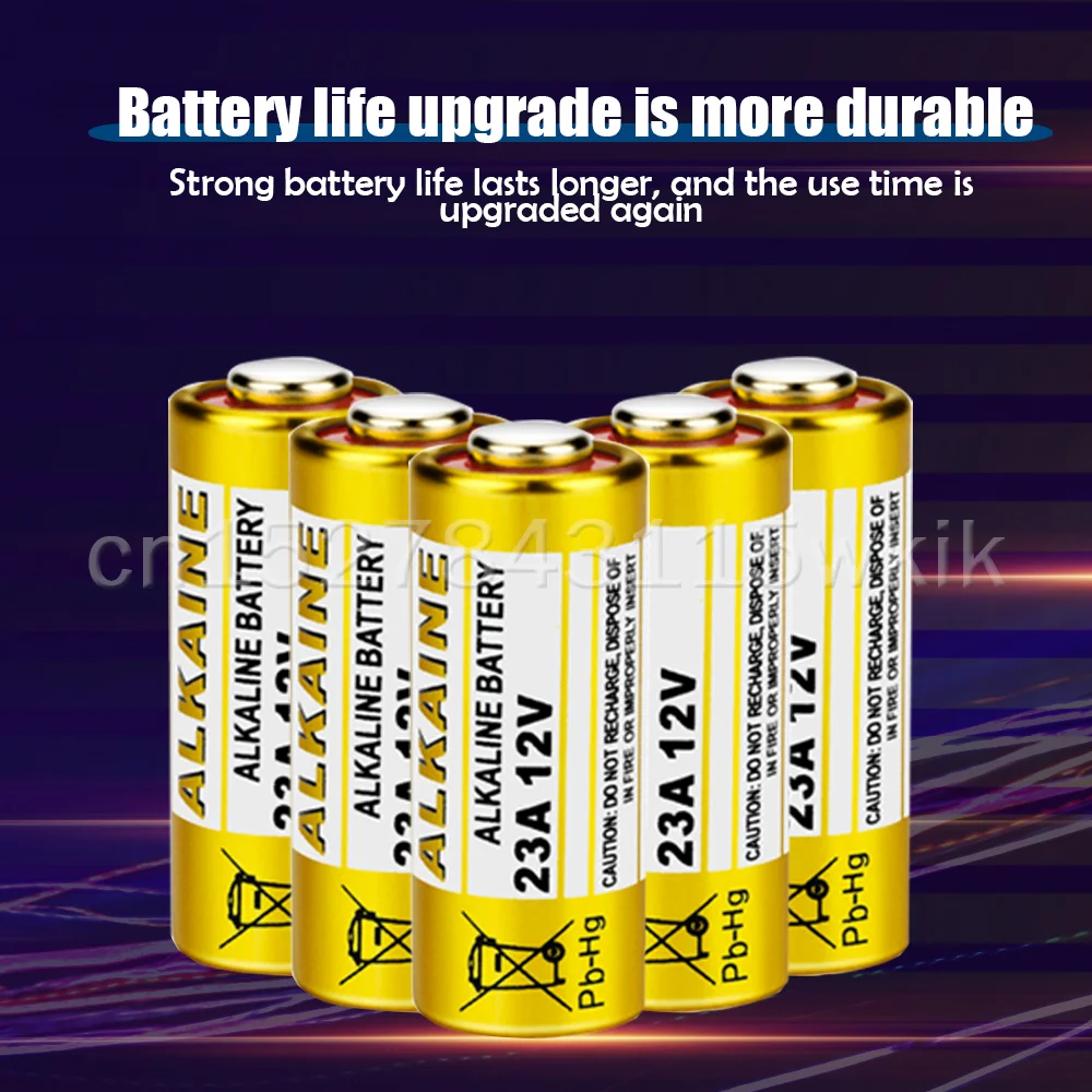 5 шт. 12 В щелочная батарея A23 23A 23GA A23S E23A EL12 MN21 MS21 V23GA L1028 GP23A LRV08 для пульта