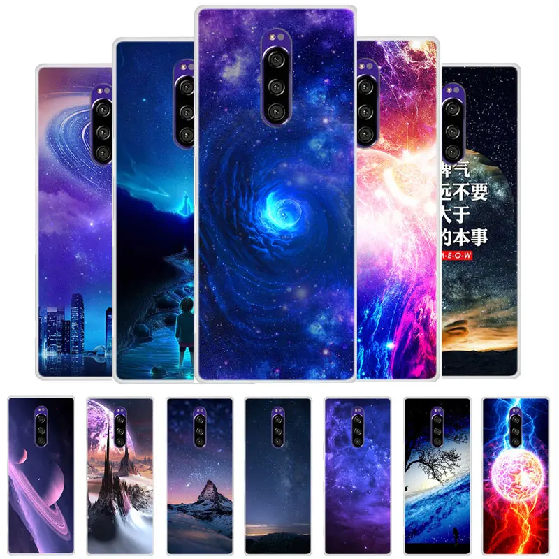 Чехол для Sony Xperia 1 2019 чехол силиконовый мягкий из ТПУ J9110 J8110 телефона Xperia1