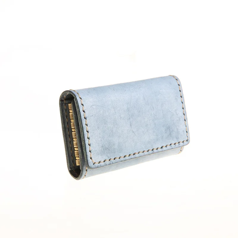 Кожаный чехол для ключей 2020 винтажный мини автомобиля Модный Карманный