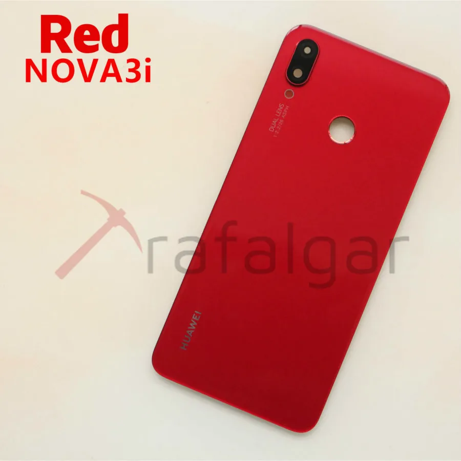 Крышка батарейного отсека для Huawei Nova 3 3i заднее стекло NOVA3 задняя панель корпуса +