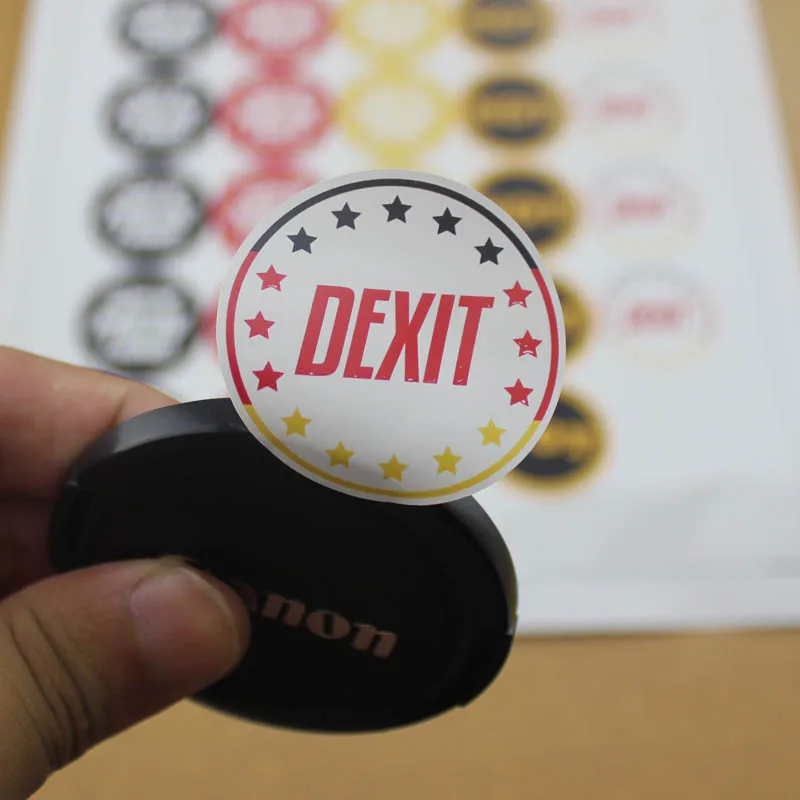 

High Quality Self Adhesive Paper Label Sticker Custom Black Printed Eggshell Graffiti Stickers,Breakable Eggshell Sticker