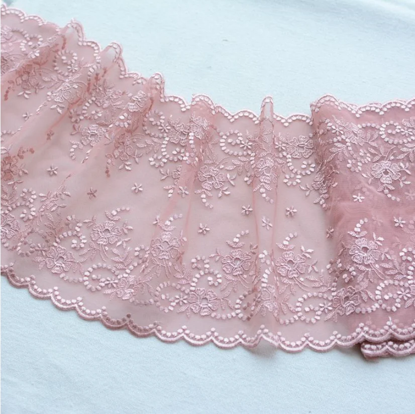 1 м 3 цвета вышитая кружевная лента ручная работа отделка лоскутный материал DIY